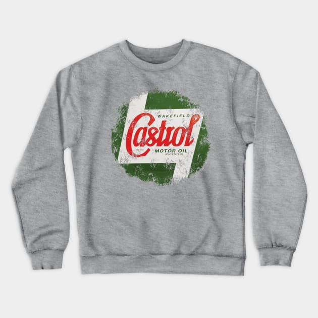 Castrol 2 Crewneck Sweatshirt by Midcenturydave